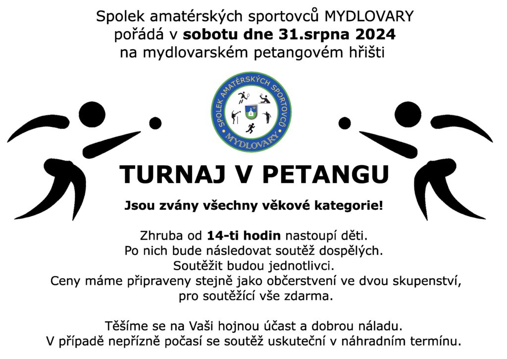 Turnaj v petangu 2024