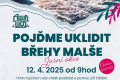Čistění břehů Malše